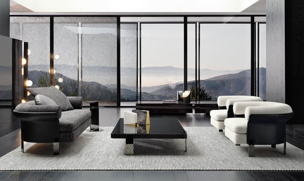 Mattia Swivel Armchair