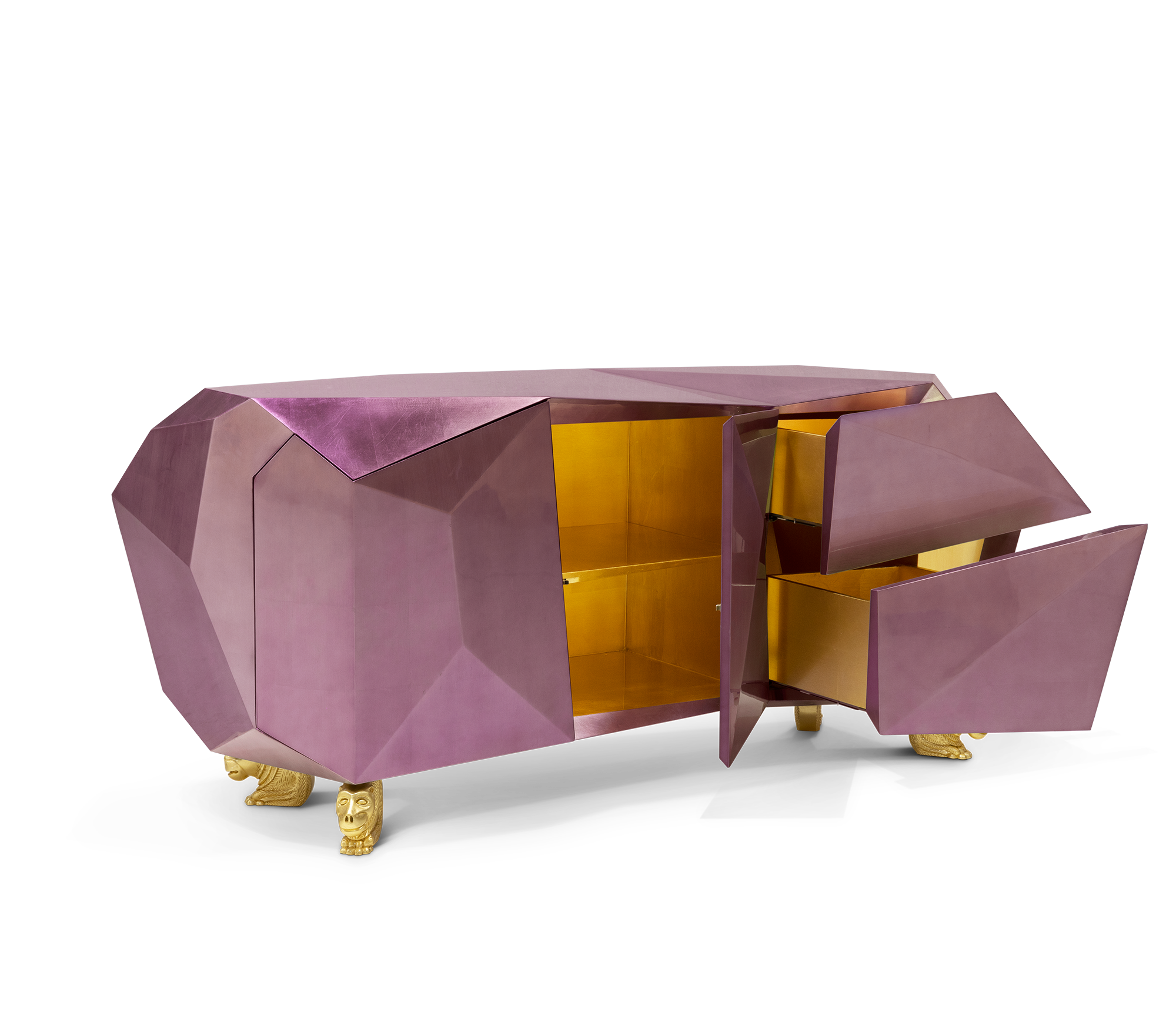Diamond Amethyst Sideboard