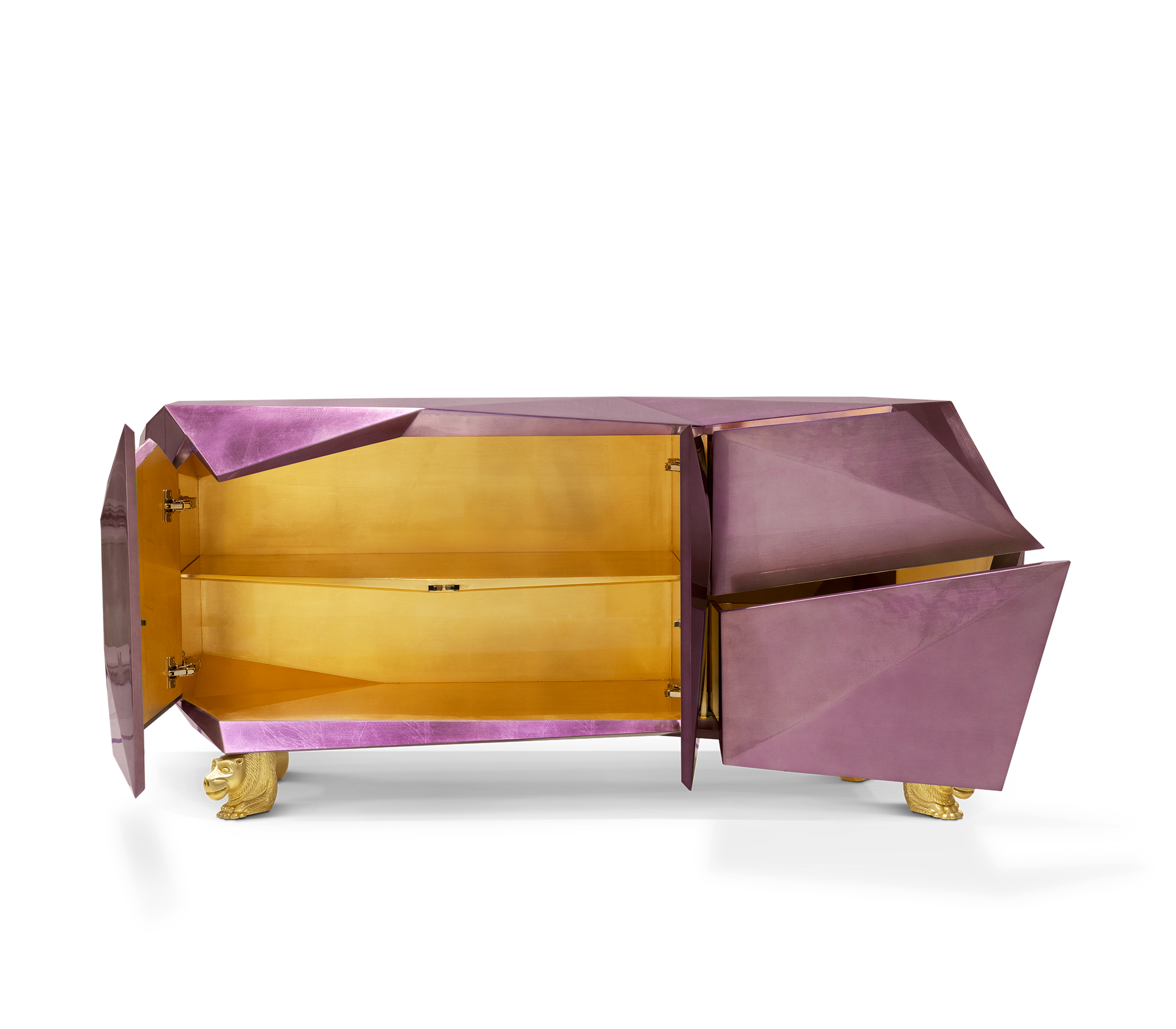 Diamond Amethyst Sideboard