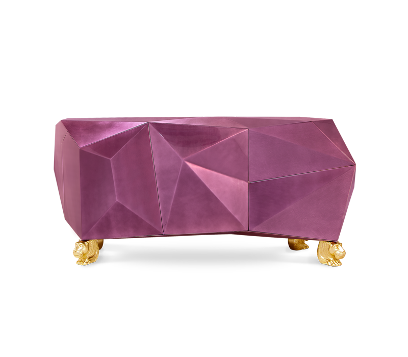 Diamond Amethyst Sideboard