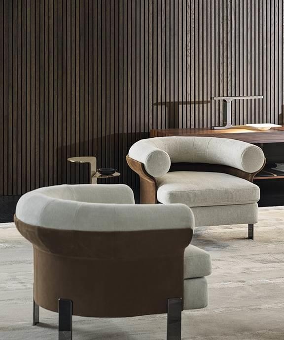 Mattia Swivel Armchair