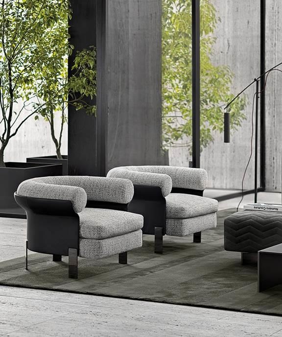Mattia Swivel Armchair