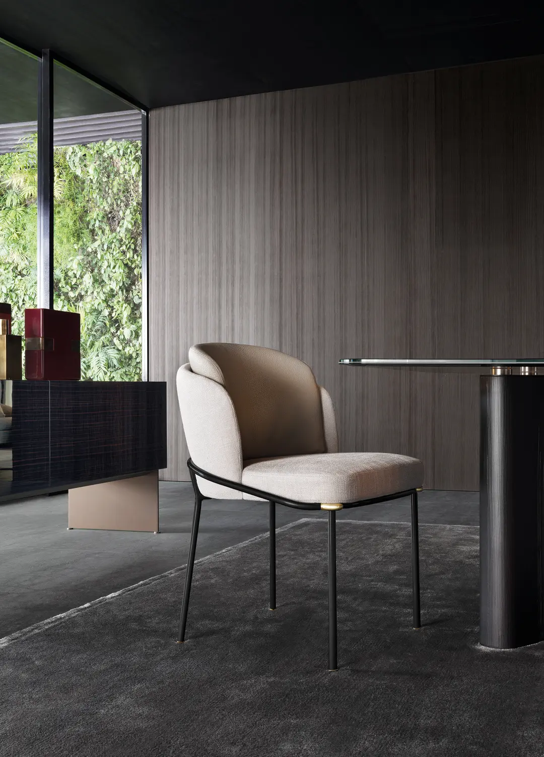 Fil Noir Dining Chair