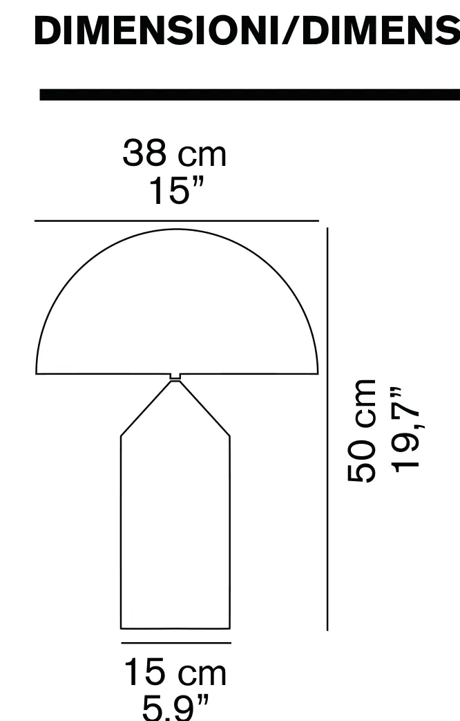 Atollo Table 233