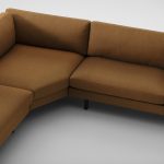 Maruni Hiroshima sofa sectional seen from above