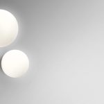 Artemide Dioscuri wall lamps composition