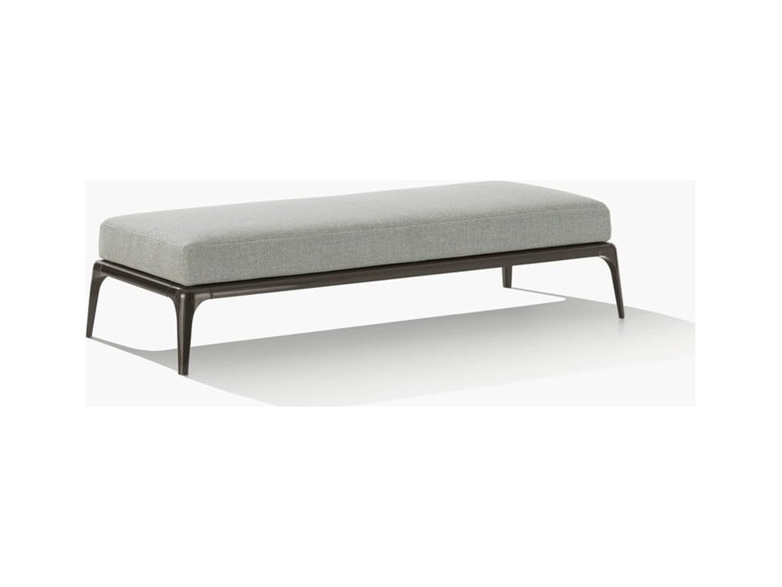Poliform Park bench on white background