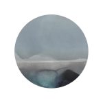 Moooi Quiet Collection Horizon Lake round rug