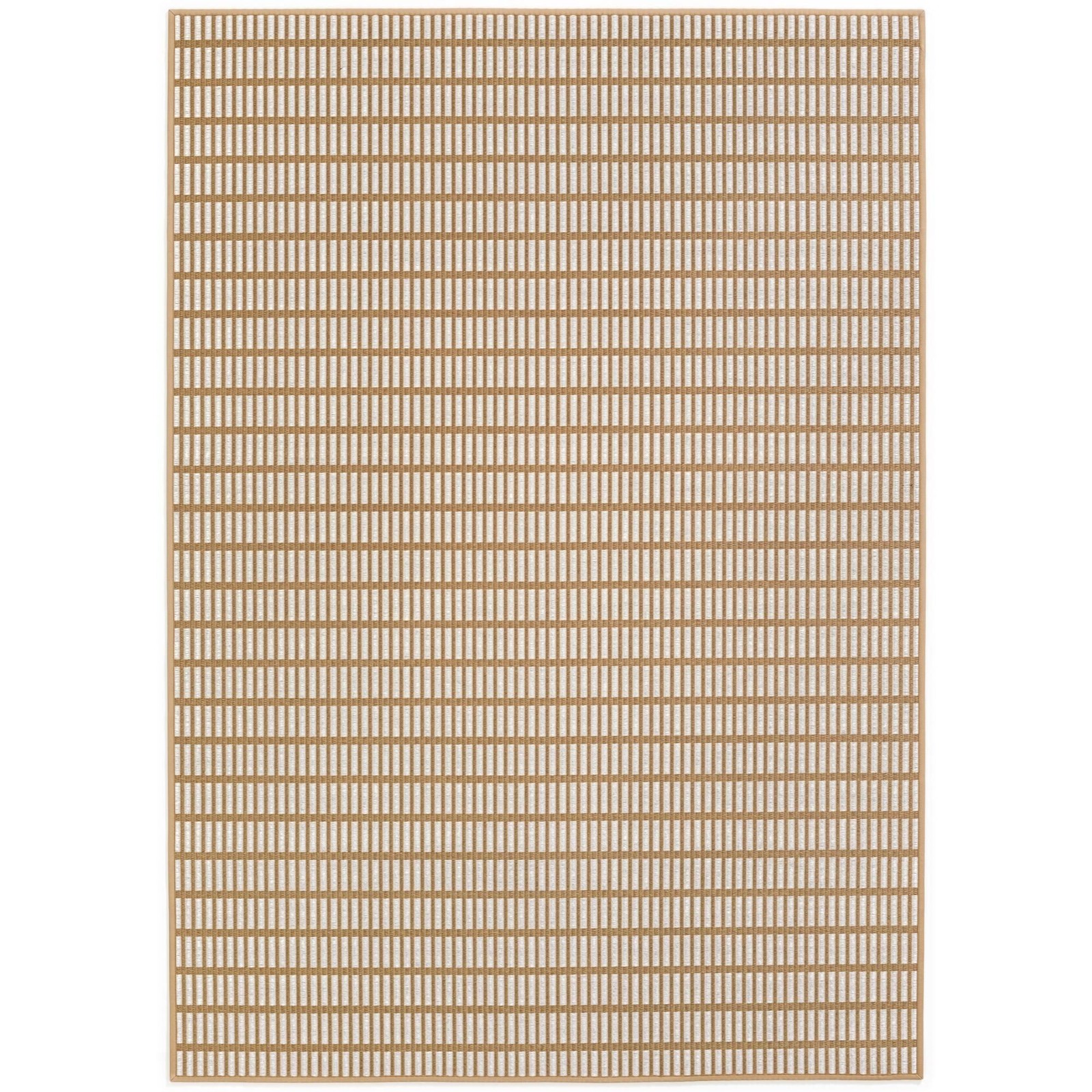 Woodnotes paper yarn area rug in natural white