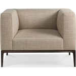 Walter Knoll Jaan armchair in beige fabric